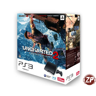 PlayStation 3 Slim 250 GB + Uncharted 2